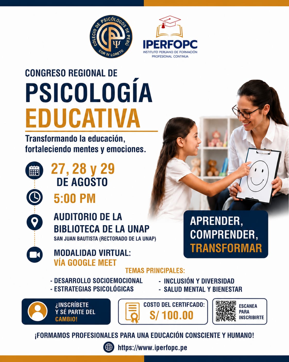Congreso Regional de Psicología Educativa1